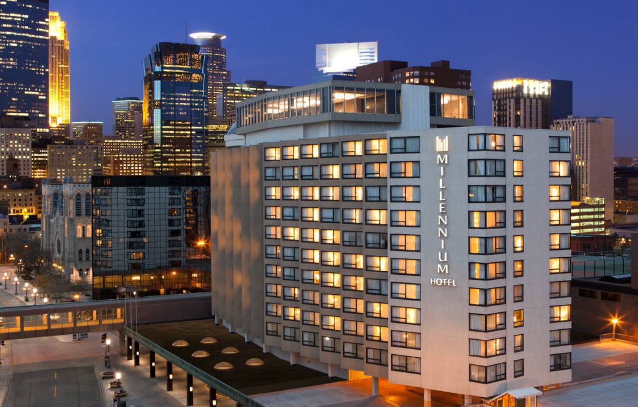 Sheraton Minneapolis Downtown Convention Center Exterior foto